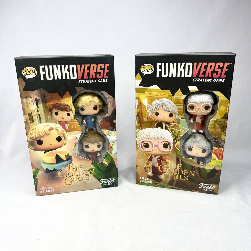 Funkoverse Golden Girls Board Game Set 100 & 101